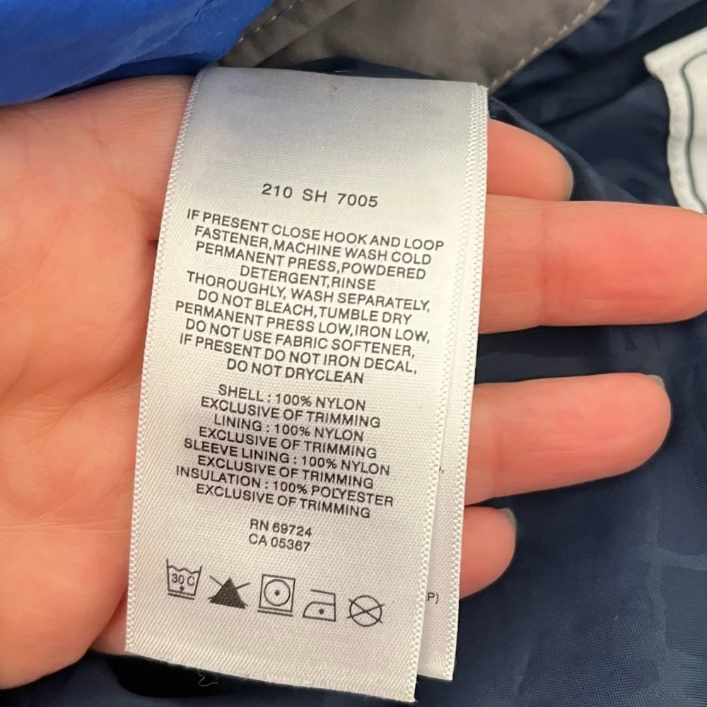 Columbia Blue Waterproof Jacket Size 4/5 - Picture 7 of 11